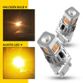 2X 3157 Amber LED Turn Signal Light Bulbs for
