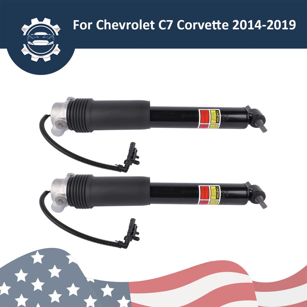 2X Front Shock Absorber Struts with Electric for Chevy Corvette (2014-2019)