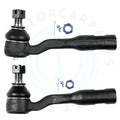 2X Front Outer Tie Rod Ends for Toyota Tundra Sequoia (2003–2006)