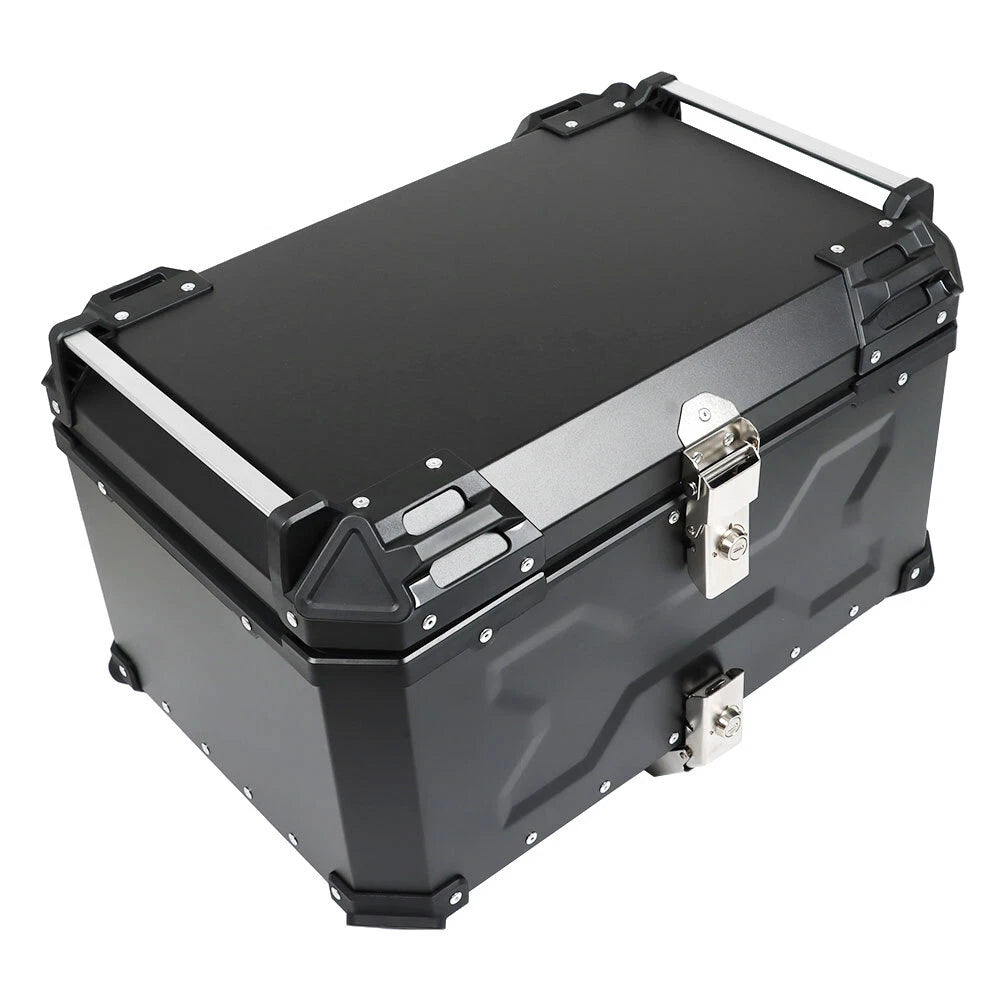 Aluminum Trunk 65L Top Case for Motorcycle (Waterproof, Luggage Storage)