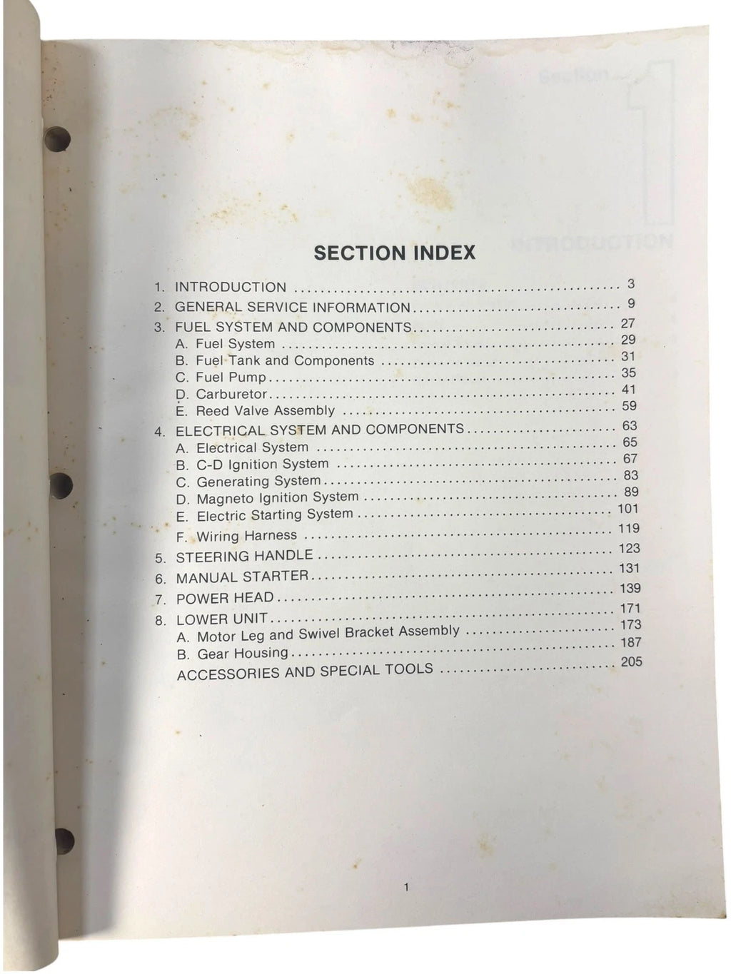 Service Manual for Chrysler Outboard OB 3870 (25/35 HP)
