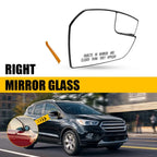 Passenger Side Mirror Glass for Ford Escape (2017–2019)