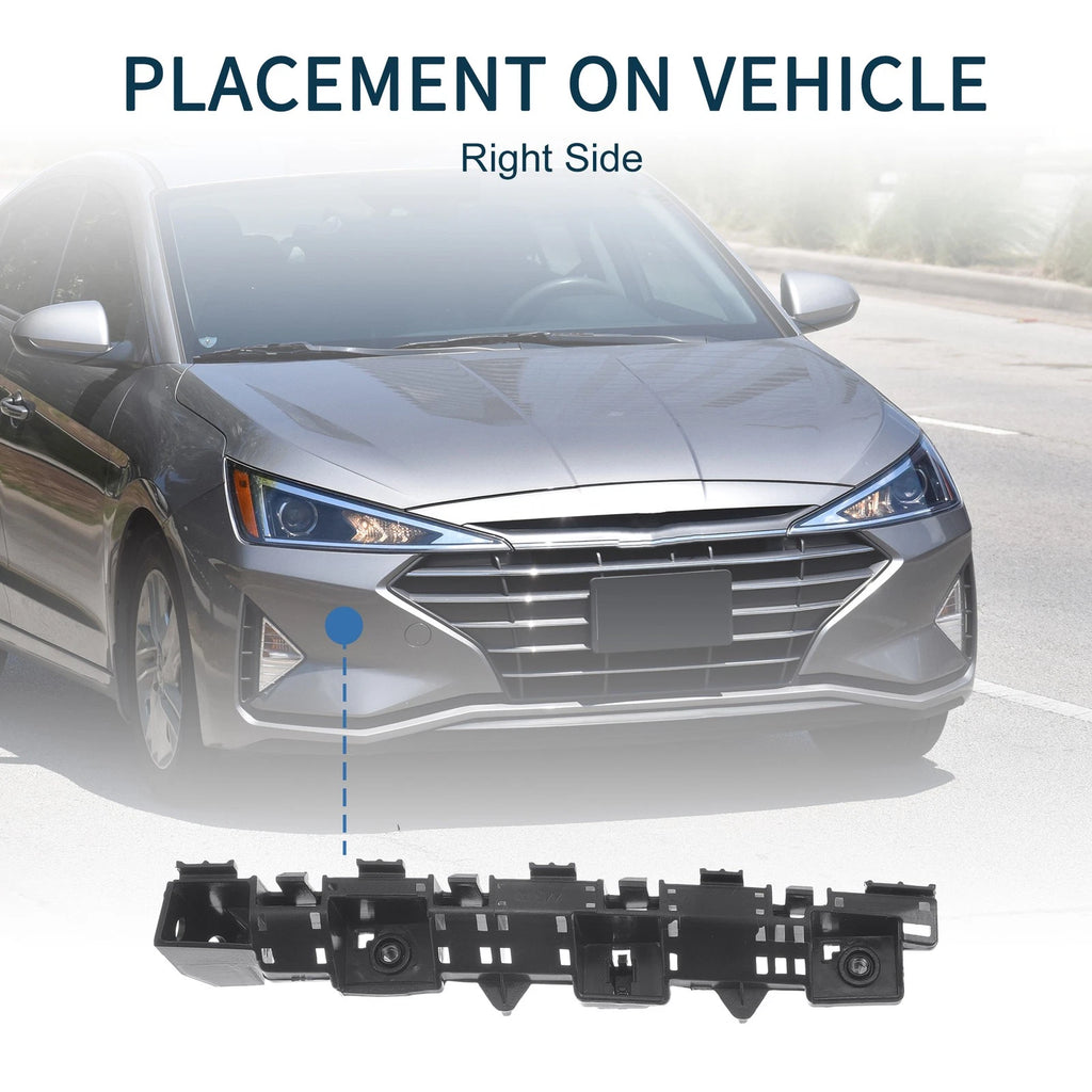 1pc Right Front Bumper Retainer Bracket No. 57707FJ030 for Subaru Impreza (2012–2016)