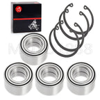 4X Front and Rear Wheel Bearing Kit for Yamaha Grizzly 550 660 700 (2007–2014) 93305-00602