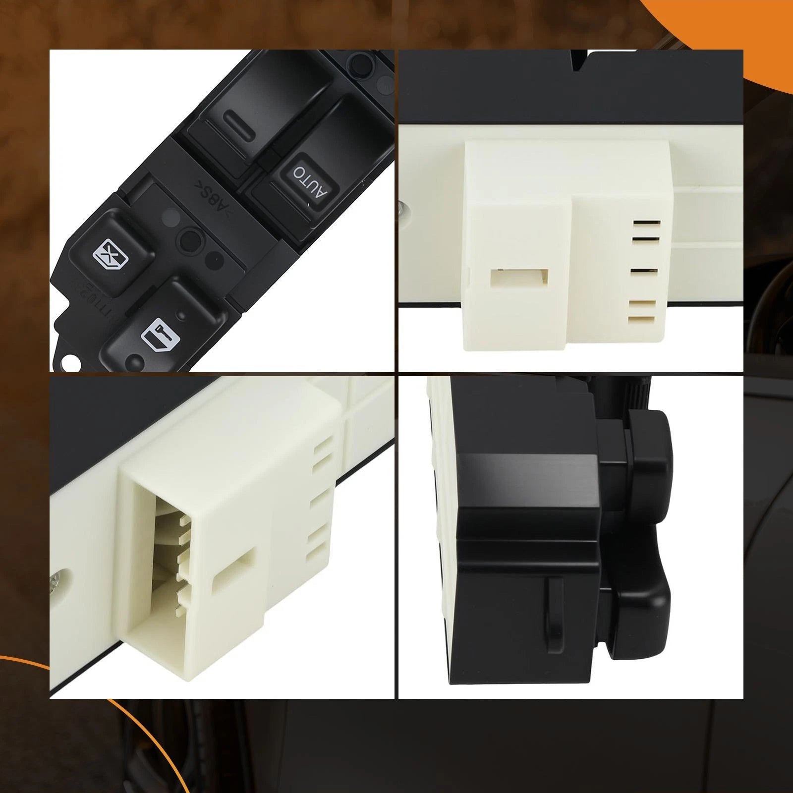 Master Power Window Control Switch for Toyota Camry Land Cruiser (1989–1994) SW3554
