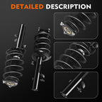Front Struts w/ Coil Spring, Rear Shocks, Sway Bar Links for Ford Escape (2014–2018)