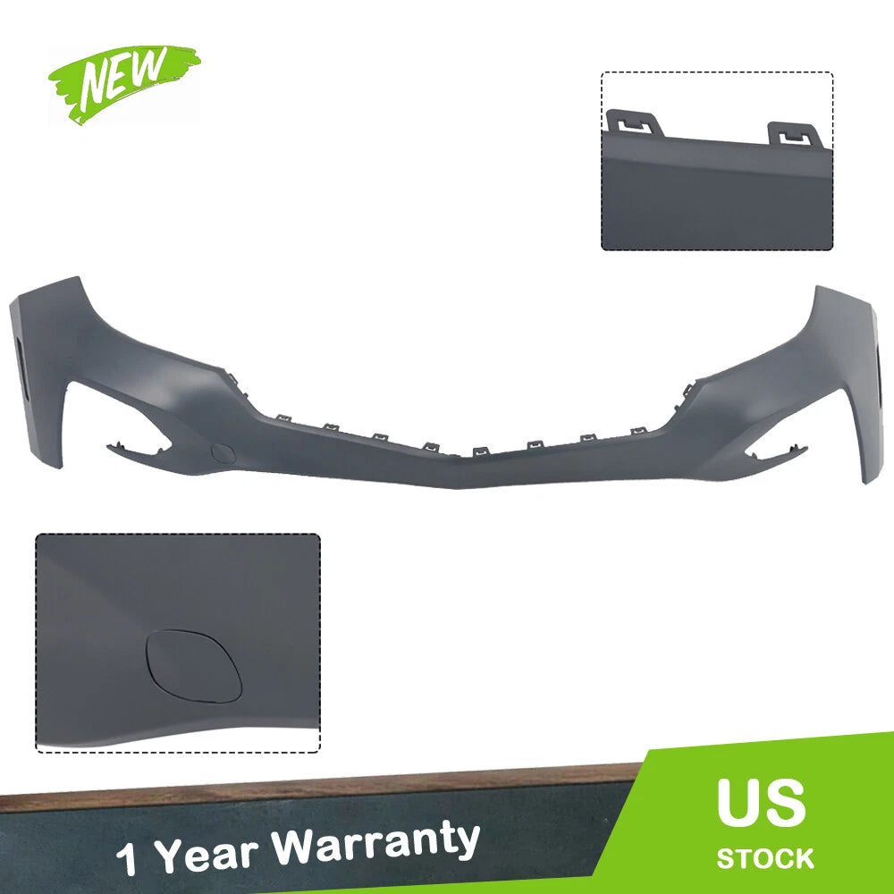 Primed Front Upper Bumper Cover for Chevrolet Equinox (2022–2023)