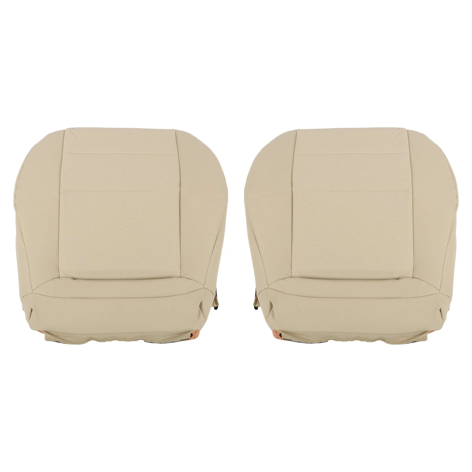 Set of 2 Front Bottom Seat Covers for Mercedes Benz GLK250 350 (2008–2015) Ivory