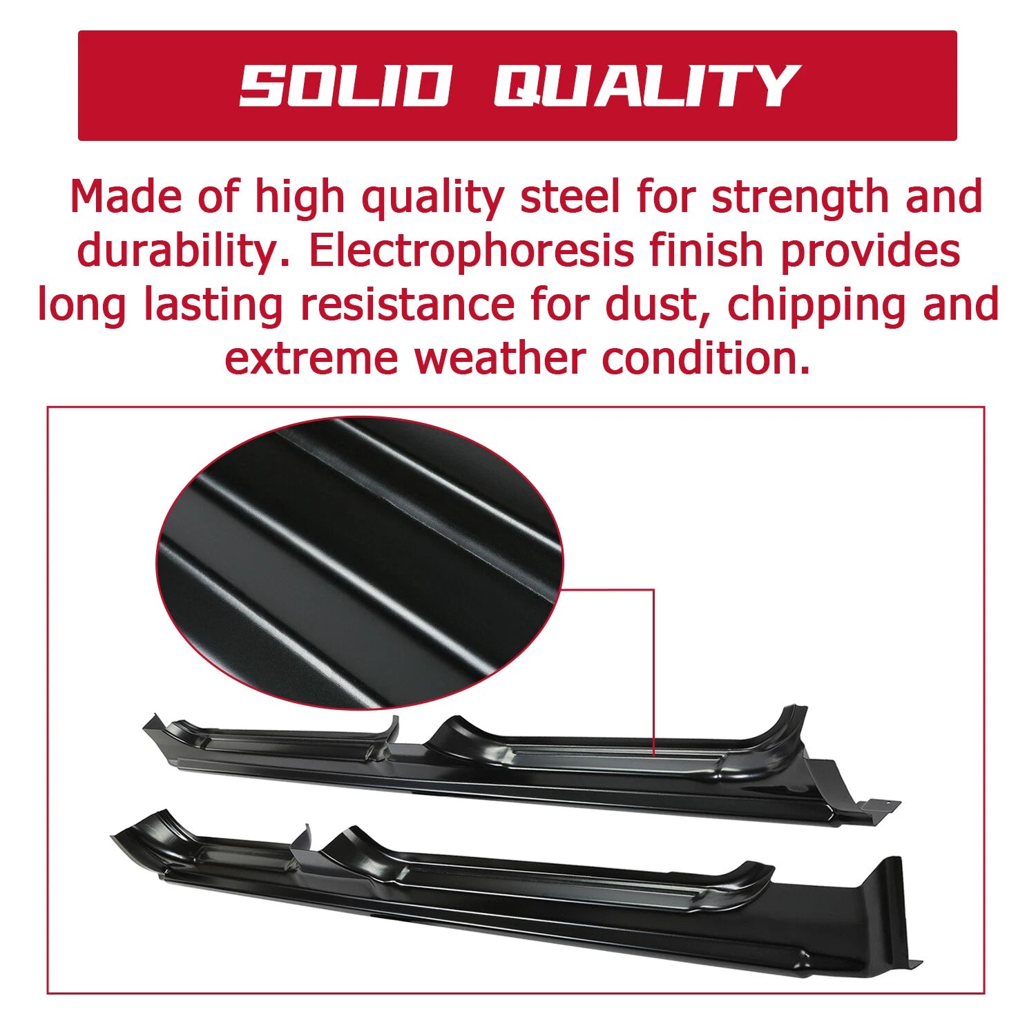 Rocker Panels & Cab Corners for Silverado Sierra 1500 2500 3500 (1999–2007)