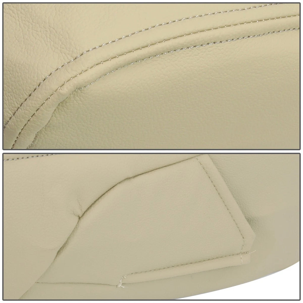Leather Armrest Center Console Lid Cover Skin for Silverado Sierra (2007–2014)