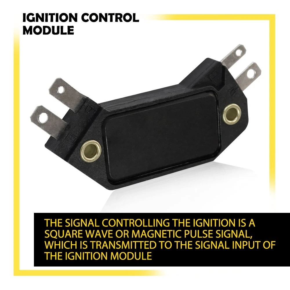 Ignition Control Module 4 HEI Pin for GM Chevy Pontiac Olds Buick (LX301, D1906)