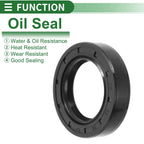 Set of 5 Oil Seal Rotary Shaft Seal NBR Rubber 35x55x12mm