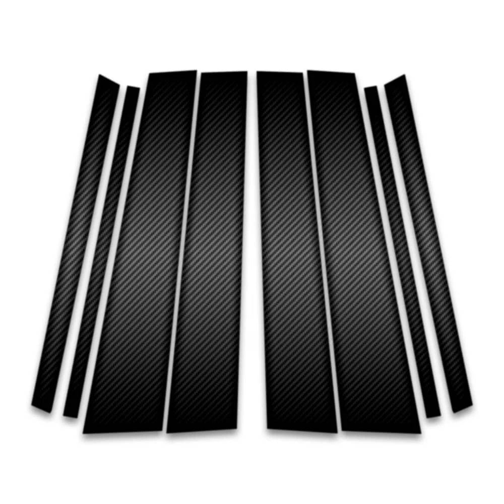 8pc Carbon Fiber Pillar Post Covers for 2016-2023 Honda Pilot