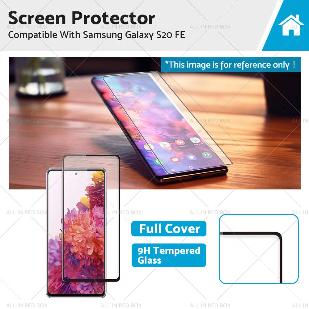 9H Tempered Glass Screen Protector for Samsung Galaxy S20 FE (2020)