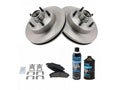 Front Brake Pad and Rotor Kit for Mazda B2500 (2001) ZN766RM