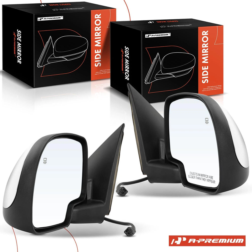 Power Mirror Pair Manual Fold Heated for Chevy Silverado GMC (1999â2002)