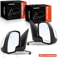 Power Mirror Pair Manual Fold Heated for Chevy Silverado GMC (1999â2002)