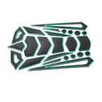 Green Motorcycle Oil Fuel Tank Pad Cover Protector Decal Grip