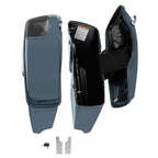 4" Stretched Extended Hard Saddlebags for Harley Touring CVO Glide (2014–2024)