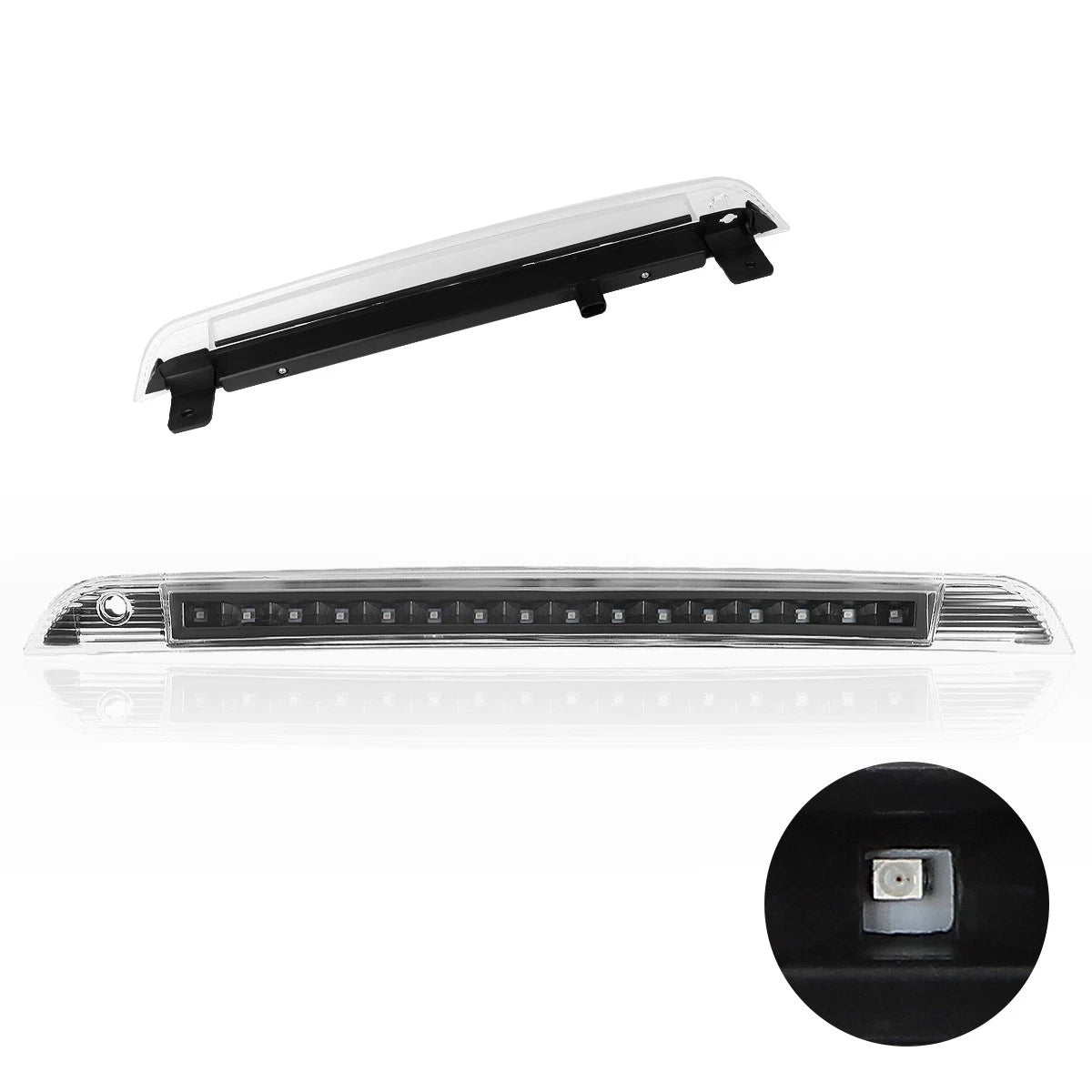 Set of 4 Tape-on Side Window Visors for Dodge Dakota (2005–2010)