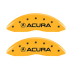 Caliper Covers Yellow Front Pair for Acura ZDX (2010–2013) by MGP