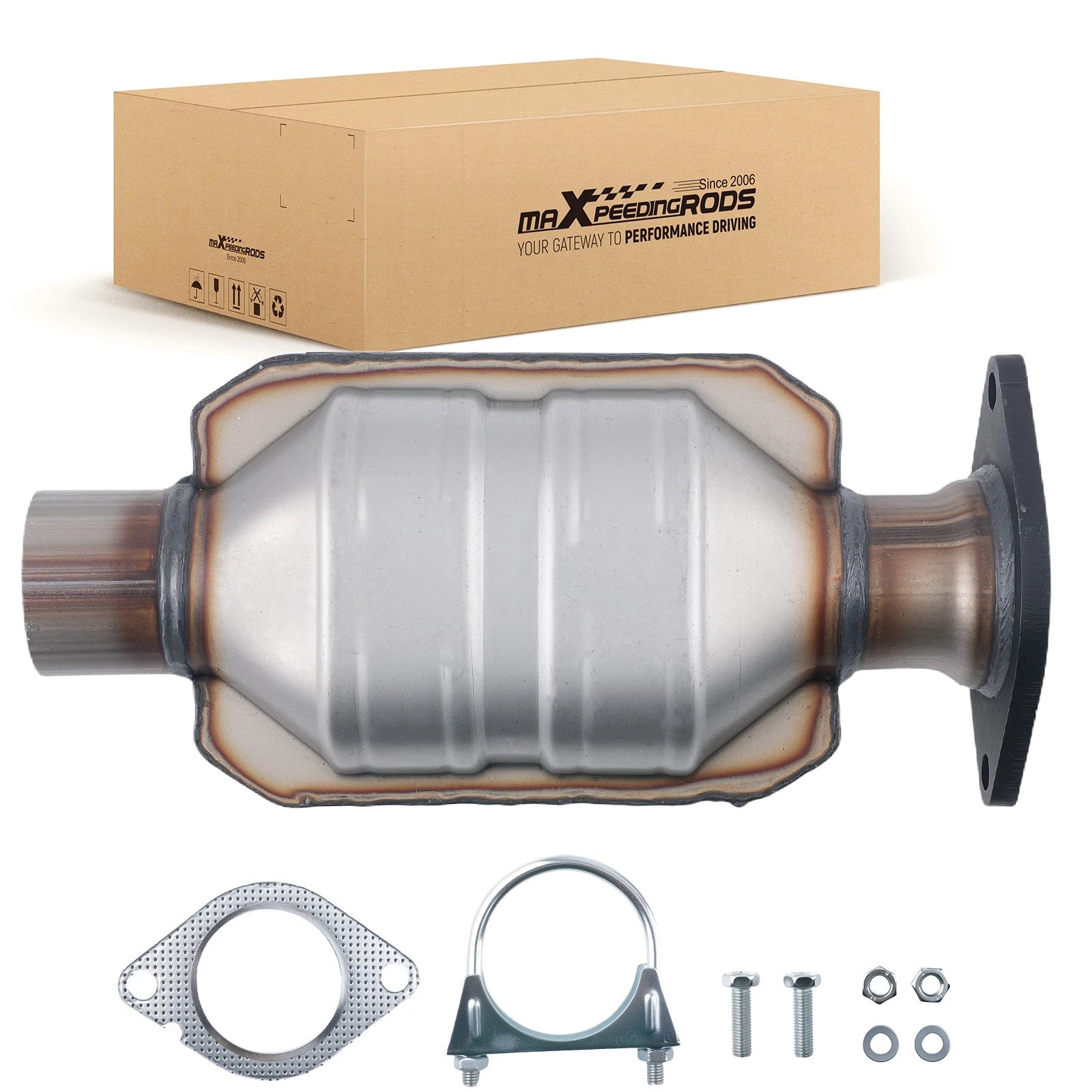 Catalytic Converter for Chevrolet Malibu L4 2.4L (2008–2012) Stainless Steel