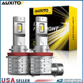 Switchback Dual Color LED Fog Light Bulbs for H11 H16 (6000K 3000K)