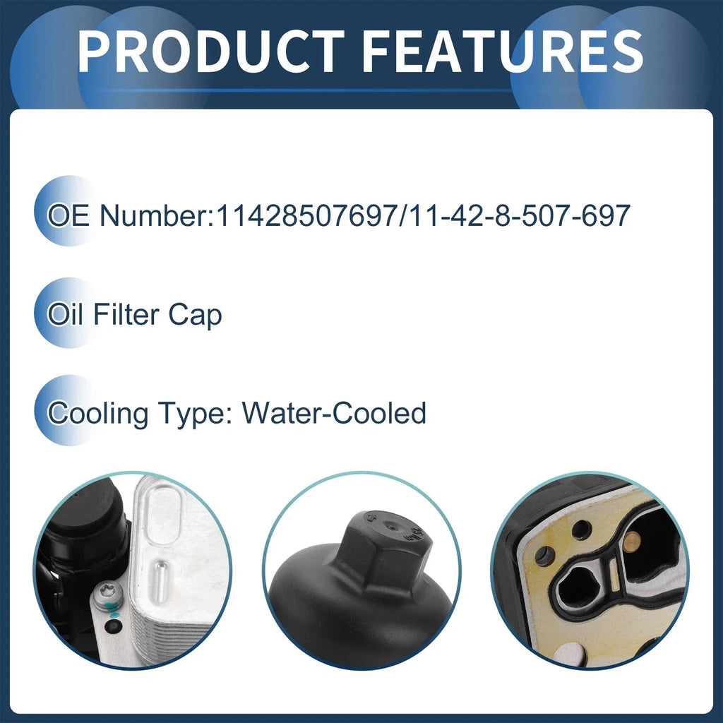 Oil Cooler Filter Housing for BMW X3 X5 328d
