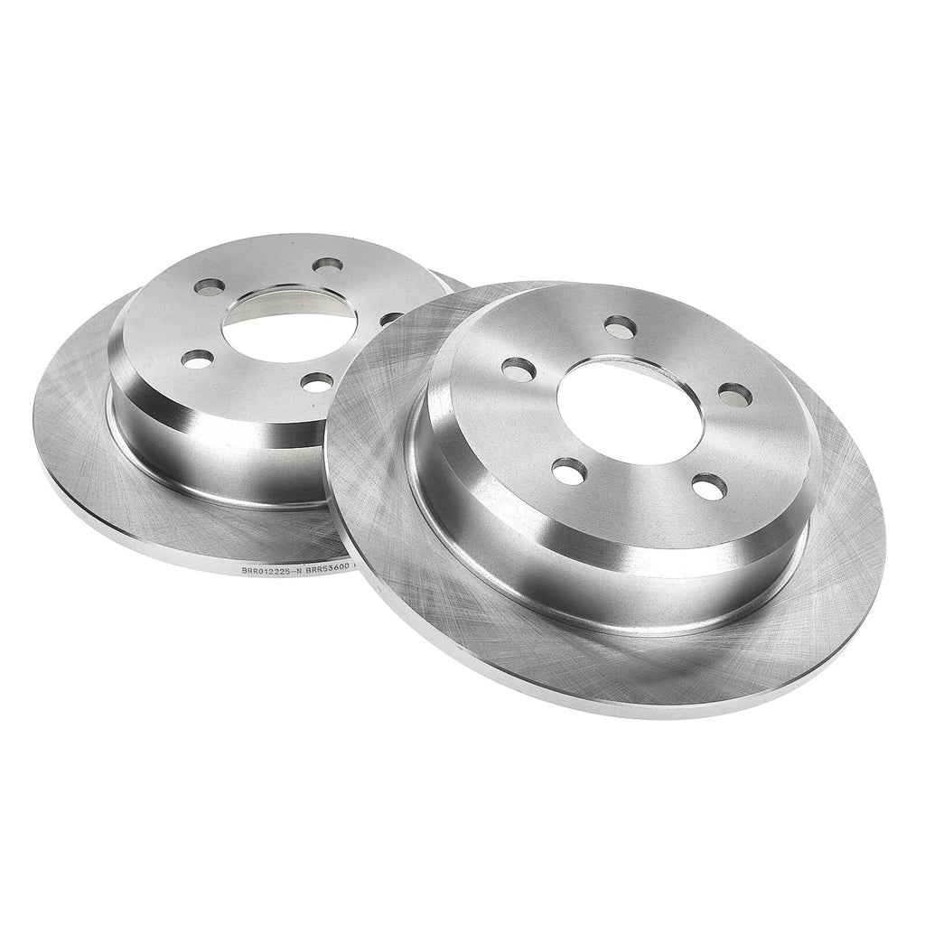 Rear Disc Brake Rotors & Ceramic Pads for Jeep Grand Cherokee (1994–1998)