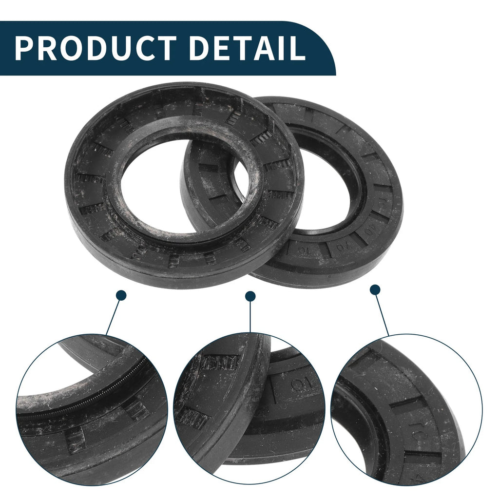 Set of 5 Oil Seal Rotary Shaft Seal NBR Rubber 40x70x10mm