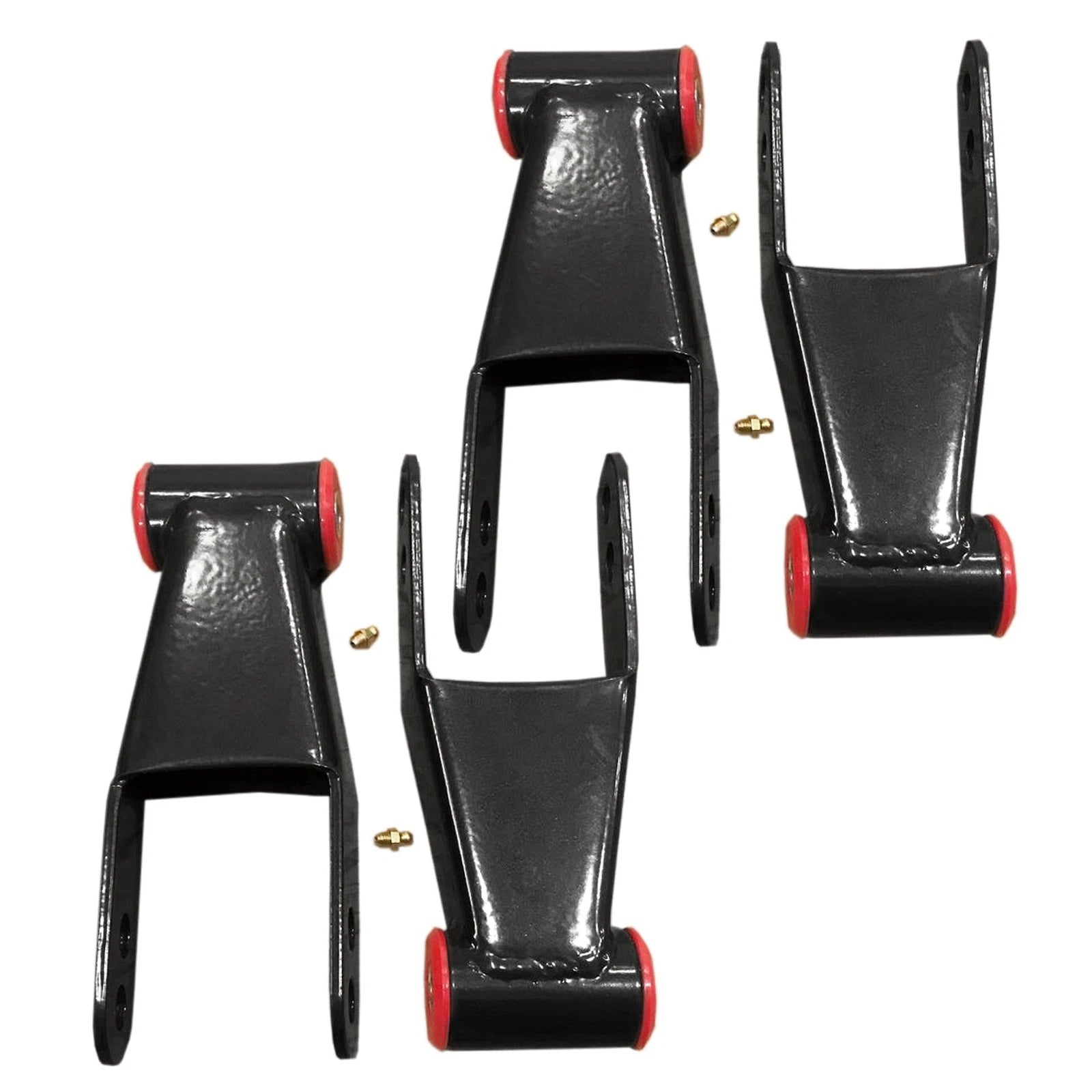 2X 2" Rear Lowering Shackle Kit for GMC Sierra 1500 (1988–2018) 410520