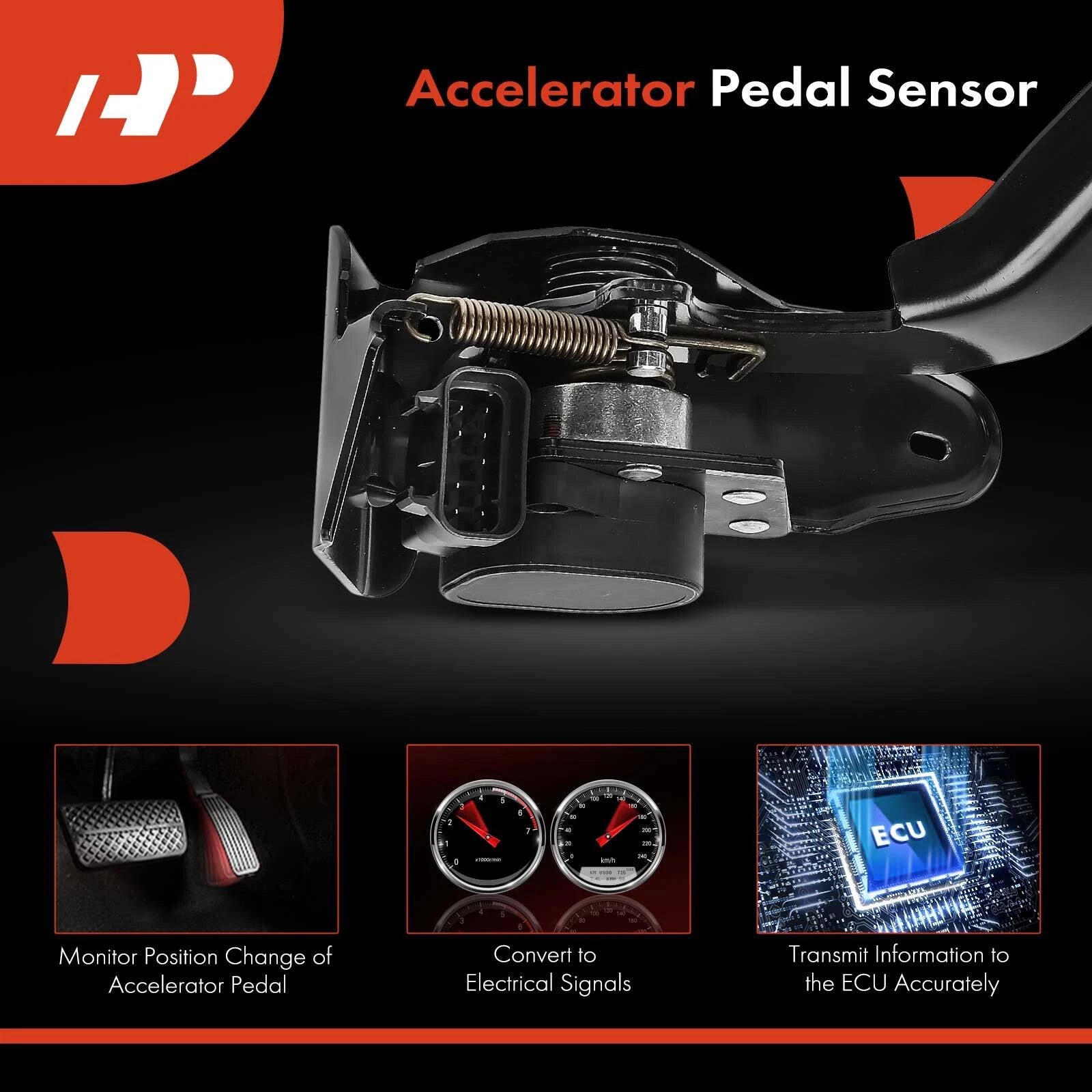 Accelerator Pedal Position Sensor for Chevy Silverado 1500 3500