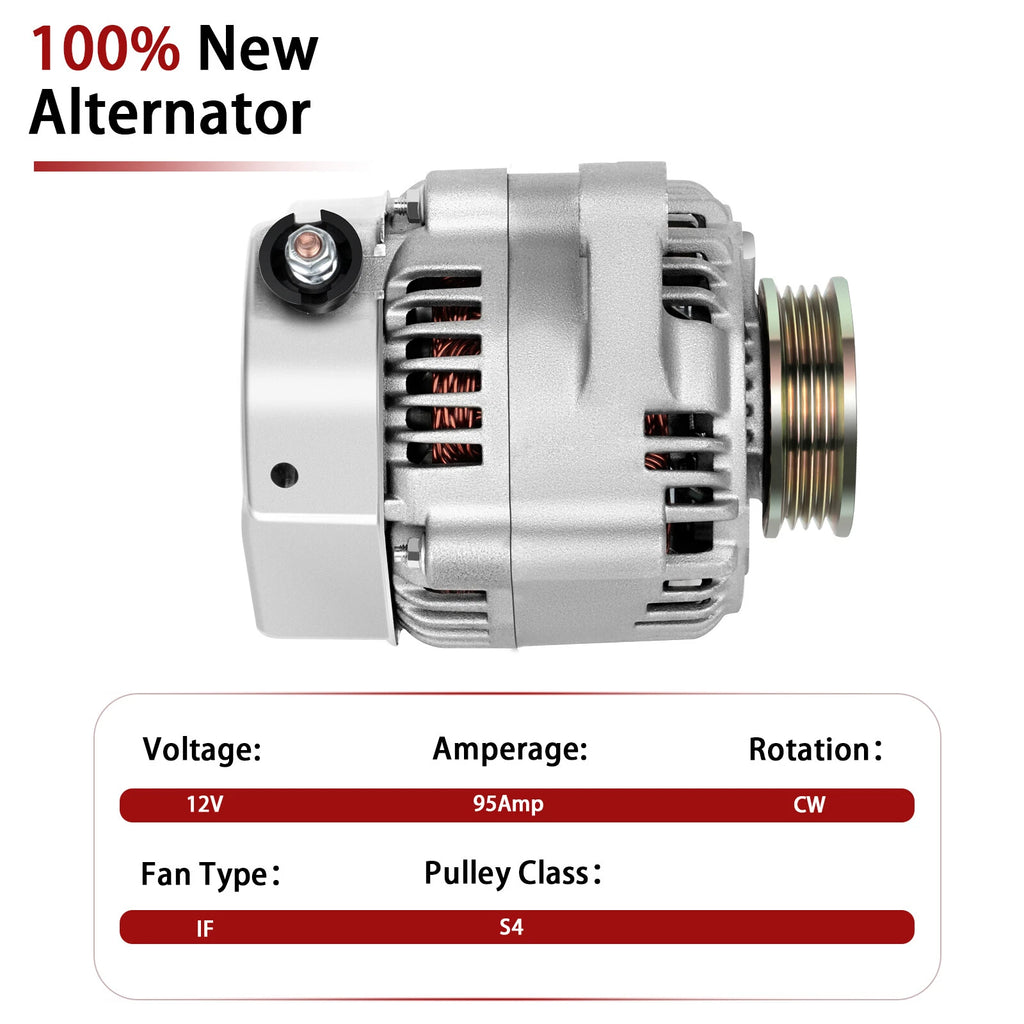 Alternator for Honda CR-V (1997-2001) 2.0L 95Amp