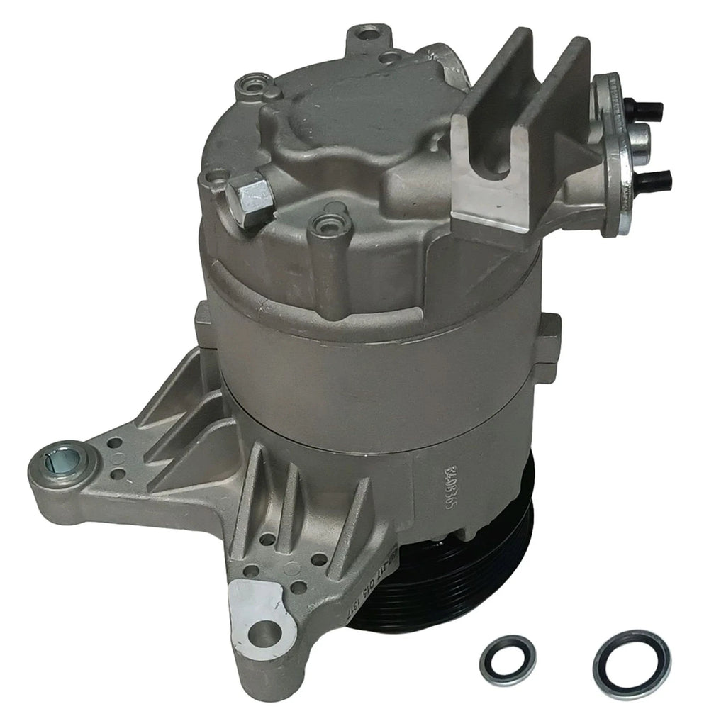 AC Compressor w/6 Groove Pulley for Chevy Malibu Pontiac Saturn Aura (2007–2010) 97273