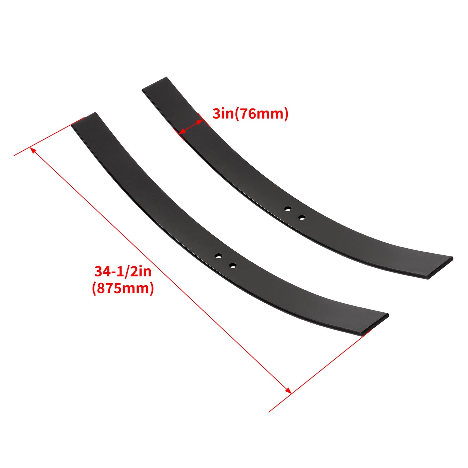2" Lift Kit Rear Add-A-Leaf Spring for Chevy GMC 2500HD 3500HD (2011–2021)