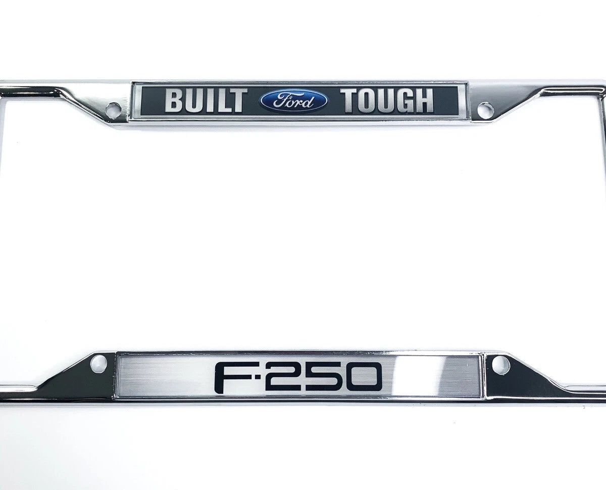 License Plate Frame Chrome Front for Ford F-250 (1999–2024)