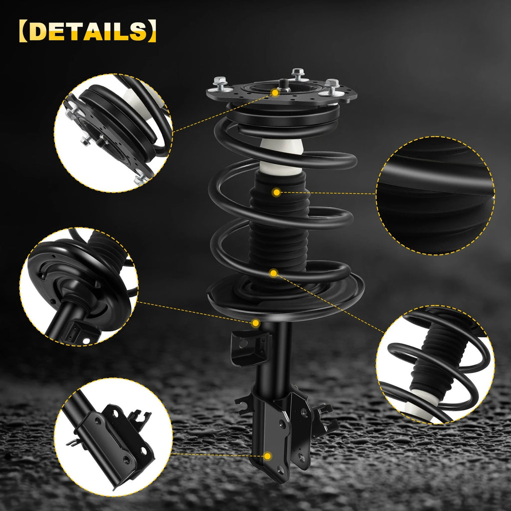 Set of 2 Complete Struts for Nissan Altima (2007–2013)