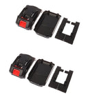 2-Pack Black Plastic Battery Case for 21V 5-Cell Li-ion Battery Housing
