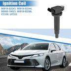 Ignition Coil Set of 2 for Toyota Camry, Scion (90919-02243, 90919-02244, C1330, UF333)