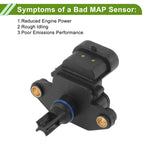 MAP Sensor No. 5139278AA for Dodge Ram (2003–2009)