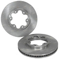 2 x Front Disc Rotors for Hiace Van KDH200/KDH220/KDH222 (2005–2006)
