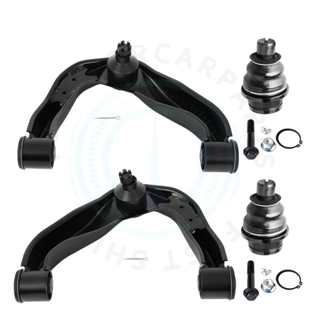 Set of 4 Front Upper Control Arm Ball Joints for Nissan Frontier Pathfinder (2005–2019)