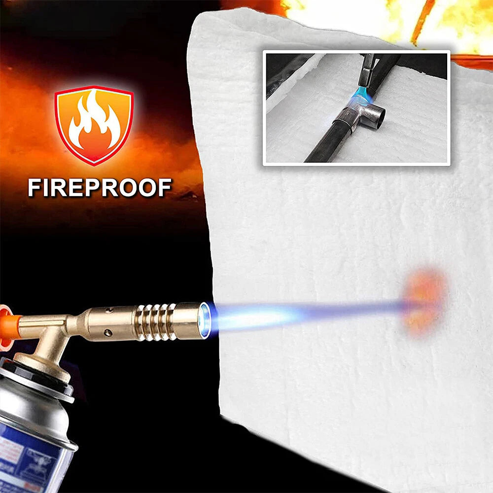 Ceramic Fiber Blanket for Fireproof Insulation (0.61x1M)