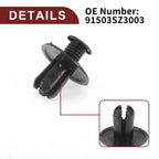 Set of 100 Front Fender Skirt Clips for Honda CR-V (1997–2020), CR-Z (2011–2016)