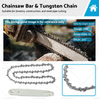 18" Chainsaw Bar & Tungsten Chain for Efco Oleo Mac (Fits )