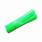72pcs Green Spoke Wraps for KTM CRF YZF (MX Motorcross Dirt Bike)