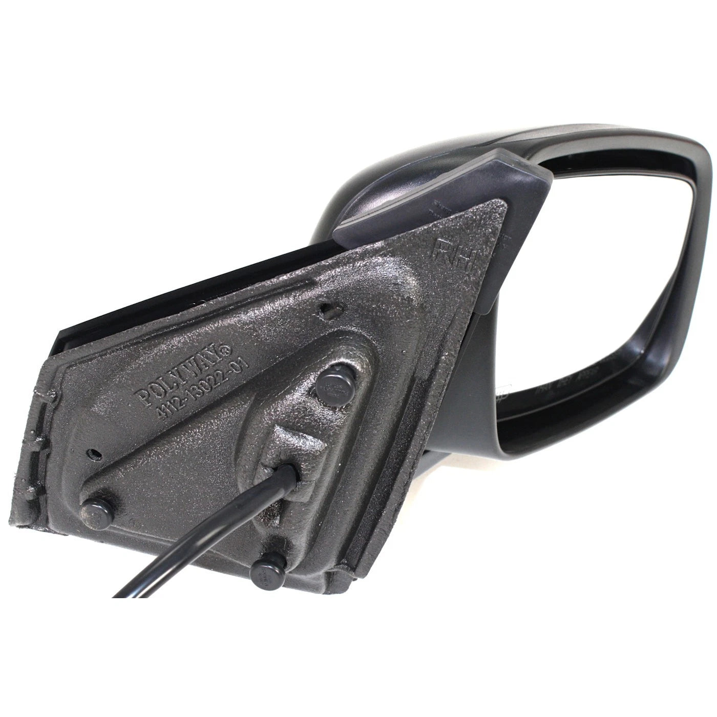 Set of 2 Power Mirrors for Dodge Journey (2009–2015) Manual Folding Black