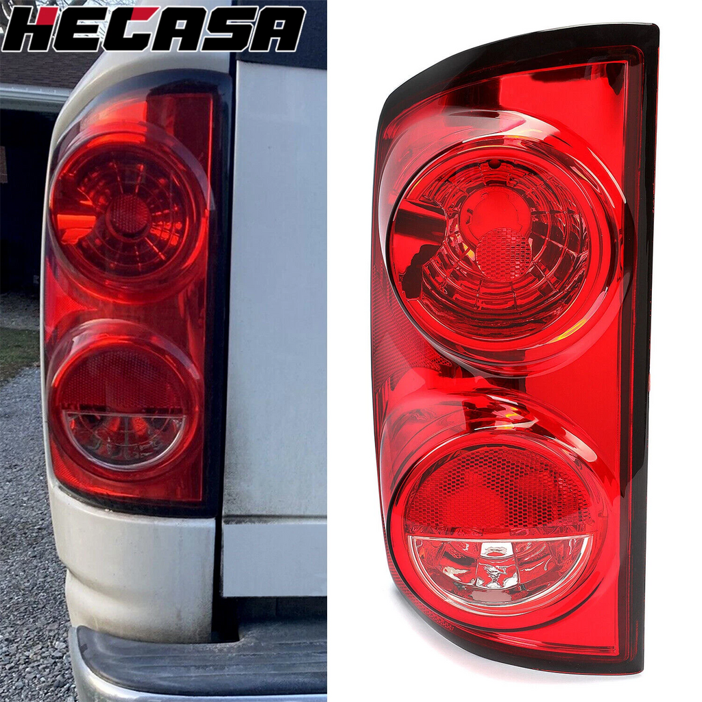 Tail Light Lamp Left Driver Side LH for Dodge Ram 1500 2500 3500 (2007–2009)