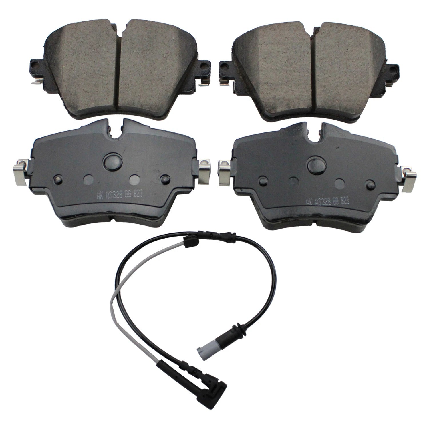 Set of 4 Akebono Euro Premium Front Ceramic Brake Pads for BMW F48 X1 F39 X2 Mini F54 F60