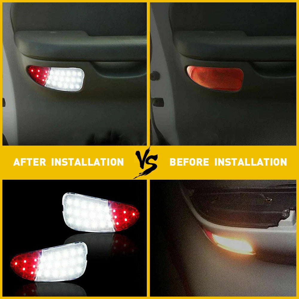 Pair LED Door Lights for Ford F-250 (1997-1999)